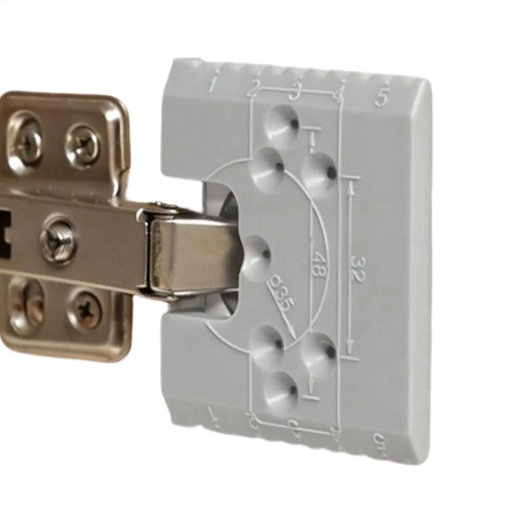 Door Hinge Template Precision Flexible Impacts-Resistant Tool Door Hardware Jig for Installation Indoor Outdoor Home Garage Oasis Select