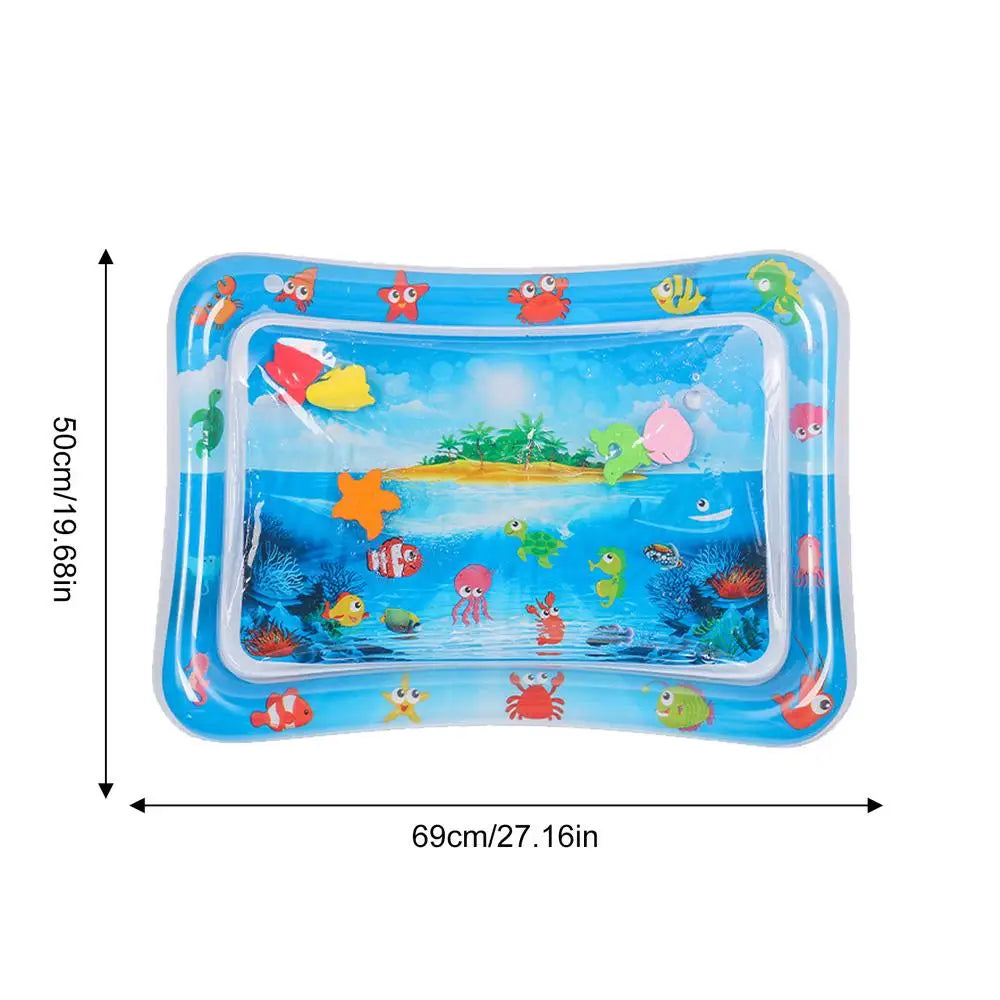 Sensory Water Play Mat For Cats Thickened Water Sensory Pad For KidsInteractive Play Inflatable Water Mat For Cat And Dog Water Oasis Select 07