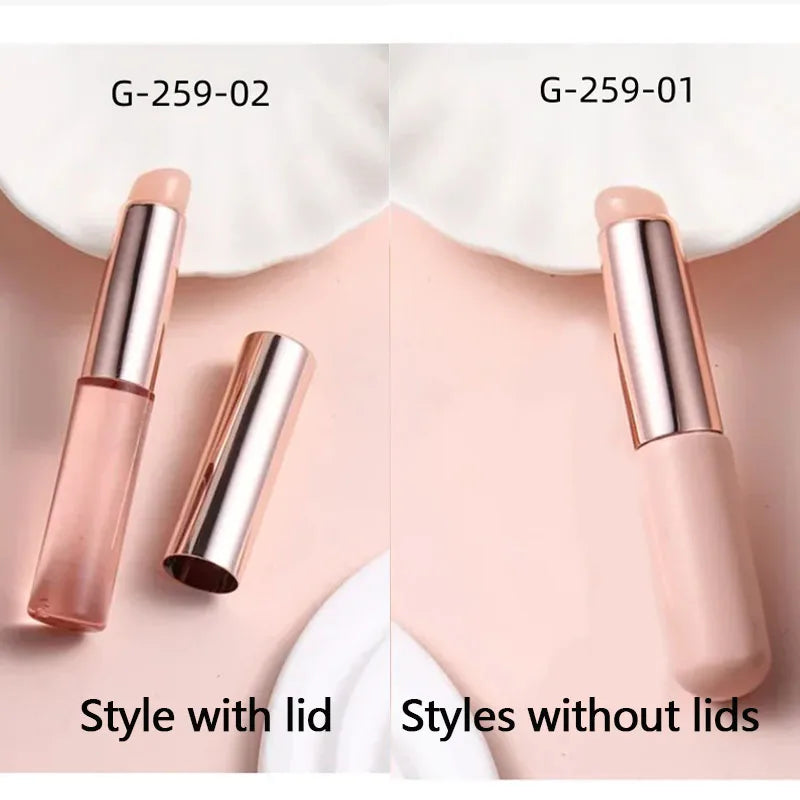 Nail Art Silicone Brush Reusable Mirror Powder Pigment Applying Manicure Tool Gradient Effect Nail Arts Silicone Applicator Oasis Select