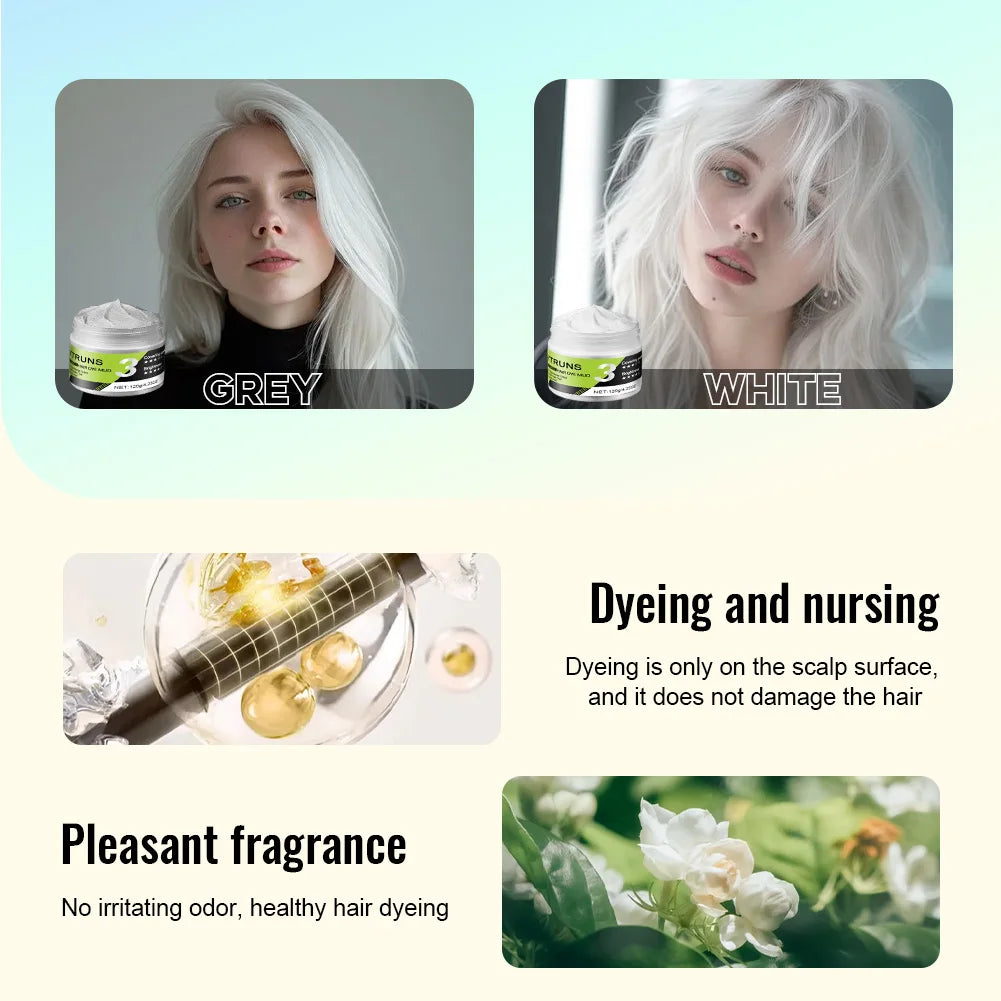 Y2K Temporary Hair Dye Wax – DIY Wash-Out Color Cream 120ml