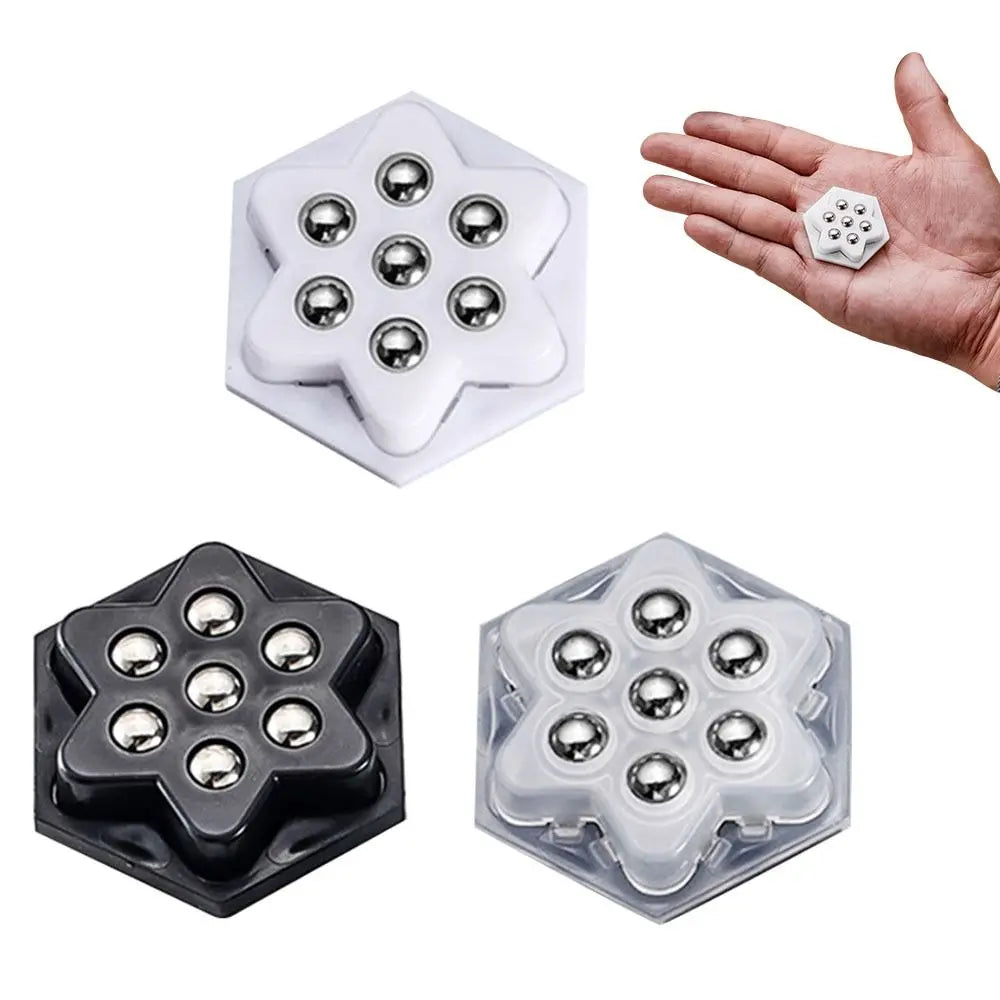 New 4Pcs Self Adhesive Type Mute Ball Universal Wheel Mini Self Adhesive Pulley Base 7Beads Furniture Casters Wheels Oasis Select