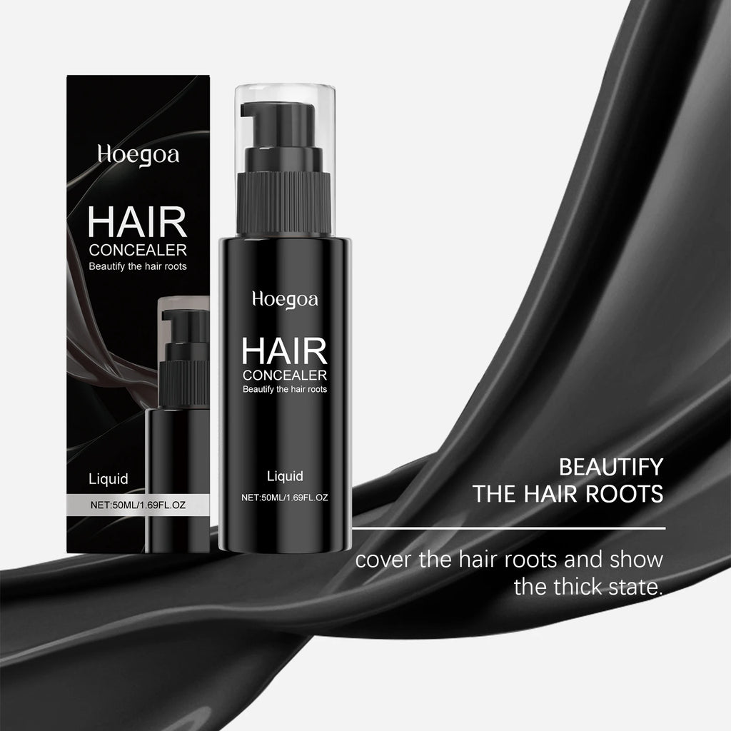 Hair Concealer Hairline Shadow Cover up Natural Color Rendering Easy to Clean Refreshing Hair Waterproof Hair Concealer Liquid Oasis Select