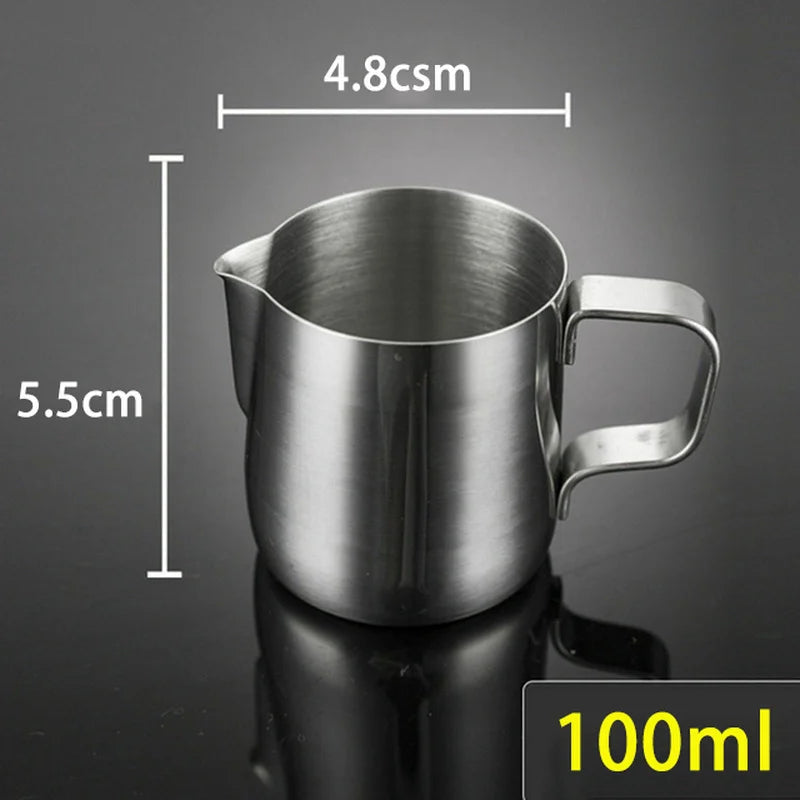 Stainless Steel Milk Frothing Pitcher 100/350/600ml Milk Frothing Pitcher Oasis Select