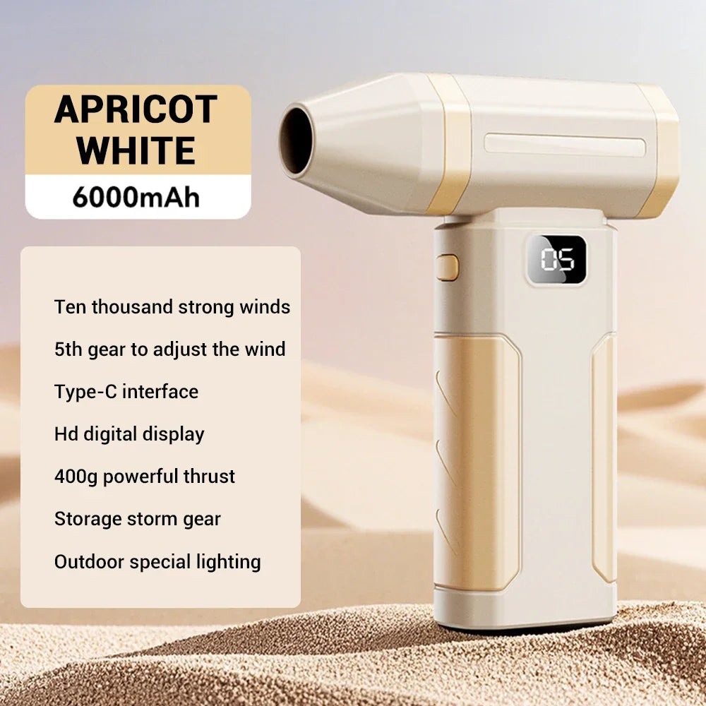 Mini Turbo Jet Fan 450000RPM Brushless USB Air Blower | URGGU