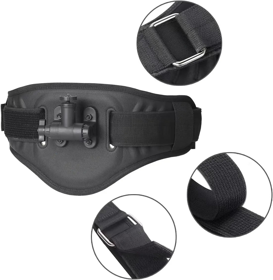 Adjustable Waist Belt Mount & Selfie Stick for GoPro/DJI/Insta360