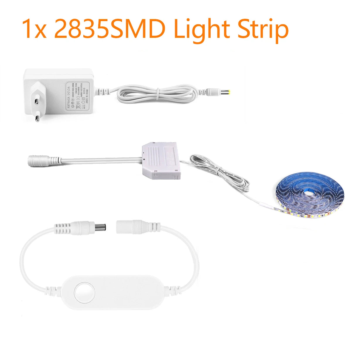Smart Voice APP Control LED Lamp 1-6pcs 12V Zigbee 2835 Light Ribbon Dimmable For Wine Collection Show Cabinet Wall Decor Oasis Select 1PCS LED Tape Warm White 2m