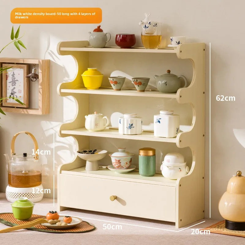 Desktop Water Cup Shelf Modern Simple Chinese Bogu Rack Tea