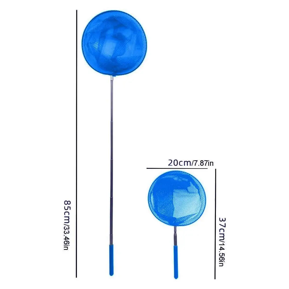 Pool Nets For Cleaning Pool Skimmer Net Telescoping Pool Skimmer Fishing Nets Pool Cleaner Net Small Pool Net Skimmer ForOutdoor Oasis Select Blue