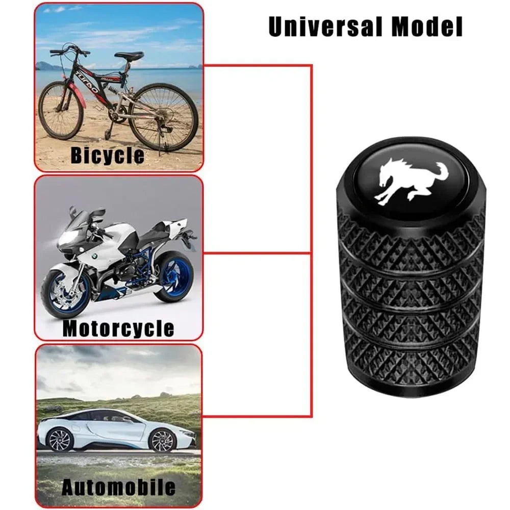 4Pcs Anti-Rust Anti Dust Valve Stem Cover,Car Tire Valve Caps for Bronco,Universal for Cars Trucks Motorcycles and Bikes Oasis Select