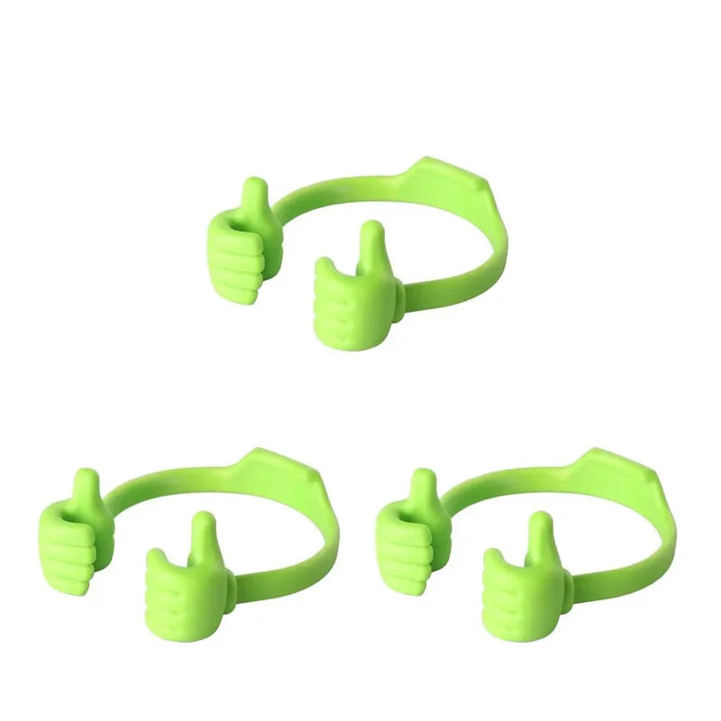 1/3/5pcs Cell Phone Stand Holder Lazy Holder Universal Flexible Bracket Tablet Phone Stand For IPhone 17 Samsung Xiaomi Huawei Oasis Select 3pcs green