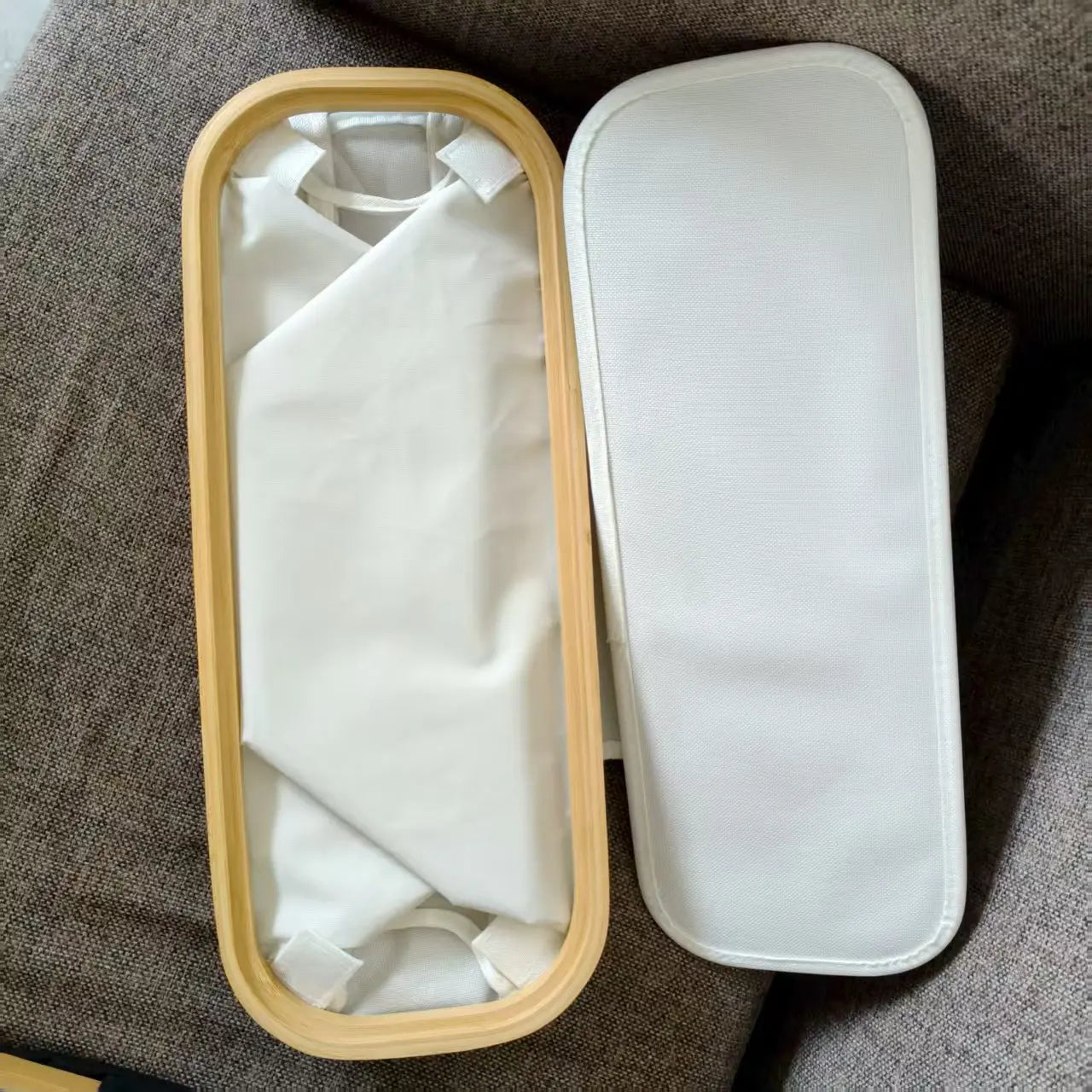 Large toilet paper storage box, laundry basket, clothes storage box, toy storage box, Oxford cloth storage shelf with lid Oasis Select
