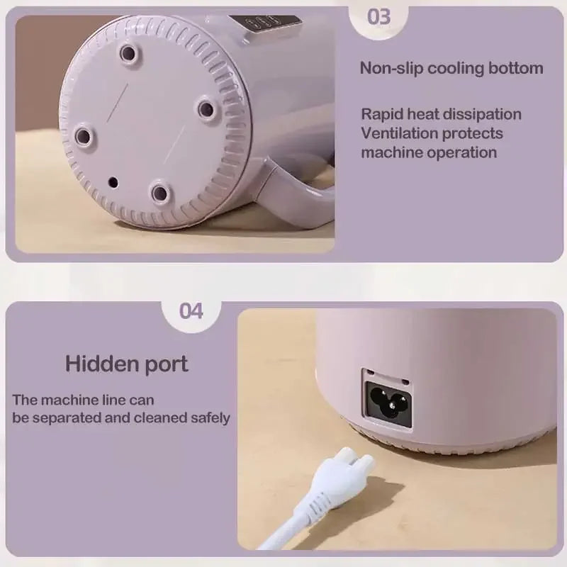 URGGU Automatic Ceramic Electric Stew Pot – Soup & Porridge