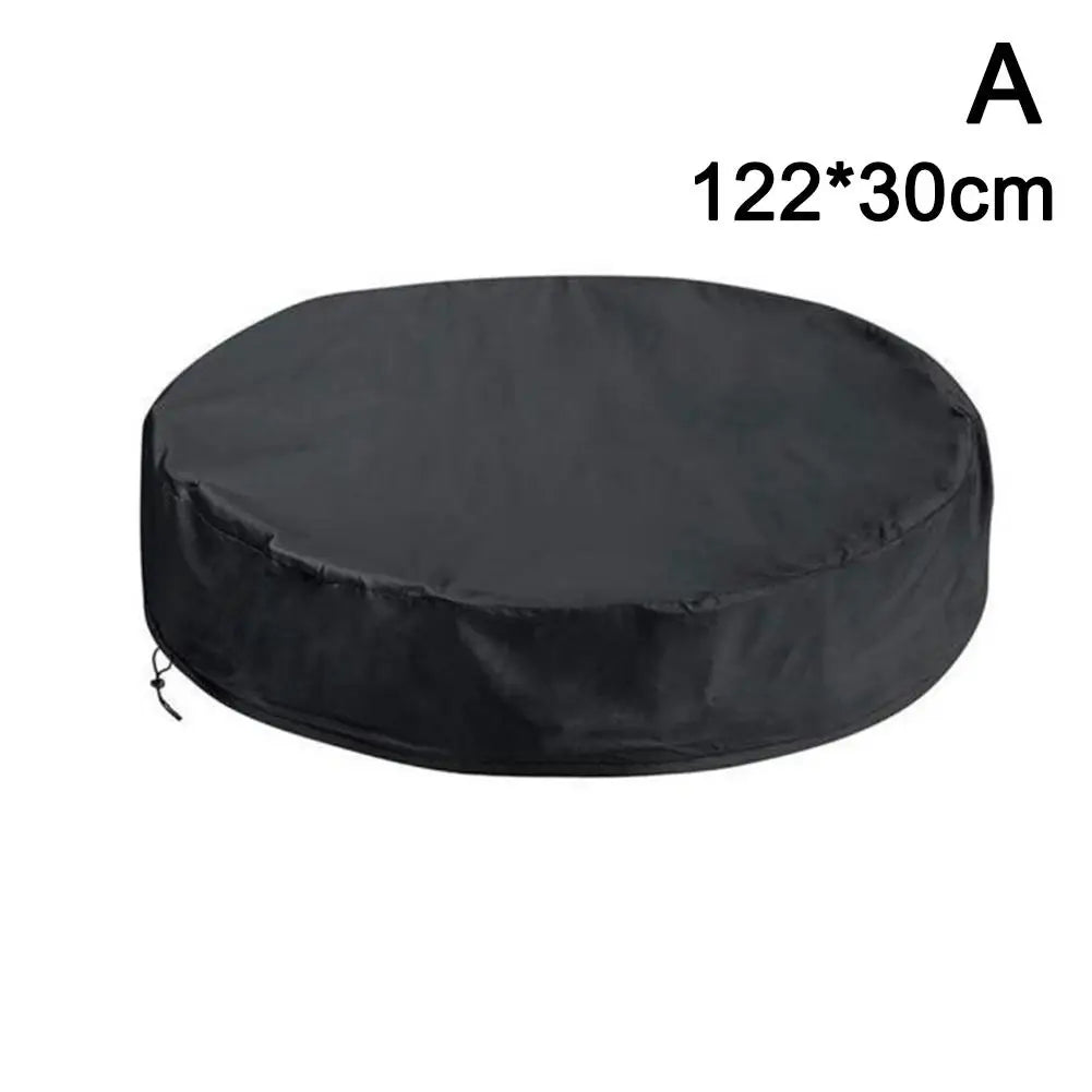 Portable Dog Pool Cover Round Easy Set Pool Cover Foldable Pet Bath Pool Cover Above Ground Bathing Tub Kiddie Pool Cover Oasis Select A