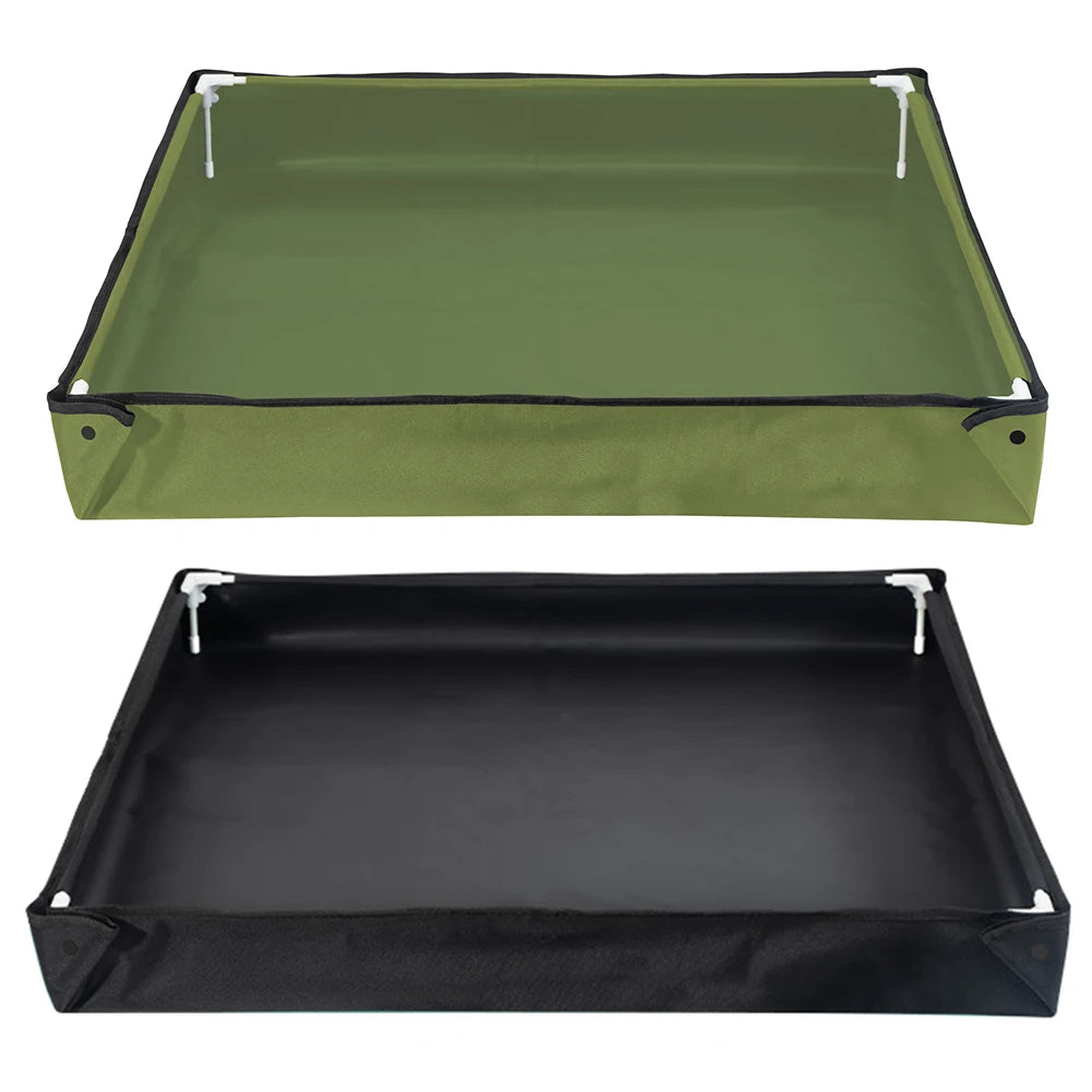 Foldable Shower Base with Drain – Camping, Pet & Beach Tray Portable Shower Tray Oasis Select