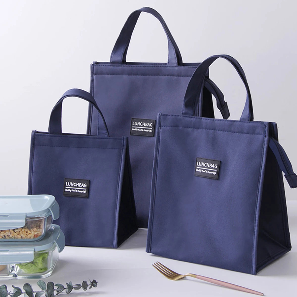 Large Capacity Portable Insulation Bag Student And Work Lunch Bag Oasis Select
