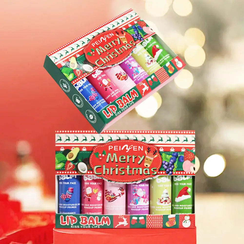 Color Changing Fruit Lip Balm Set – 6-Pack Moisturizing Lip Balm Set Oasis Select