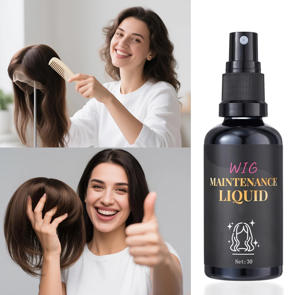 Wig Softener Spray – Glycerin-Free Detangling Conditioner Wig Conditioner Spray Oasis Select