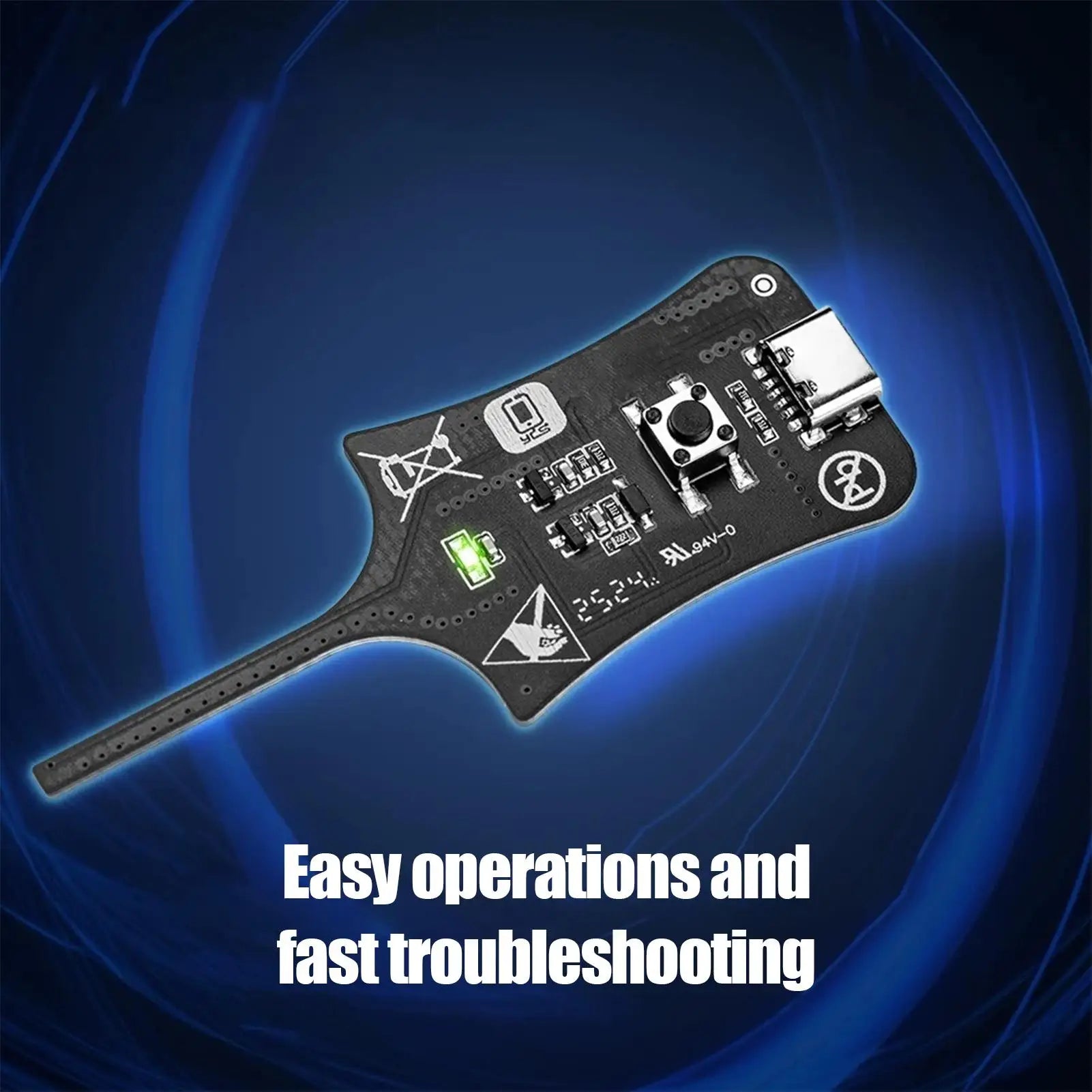 Electronic Circuit Board Tester Inductor Detector Tool Diagnostic Device for Component Testing Electromagnetic Induction Mobile Oasis Select
