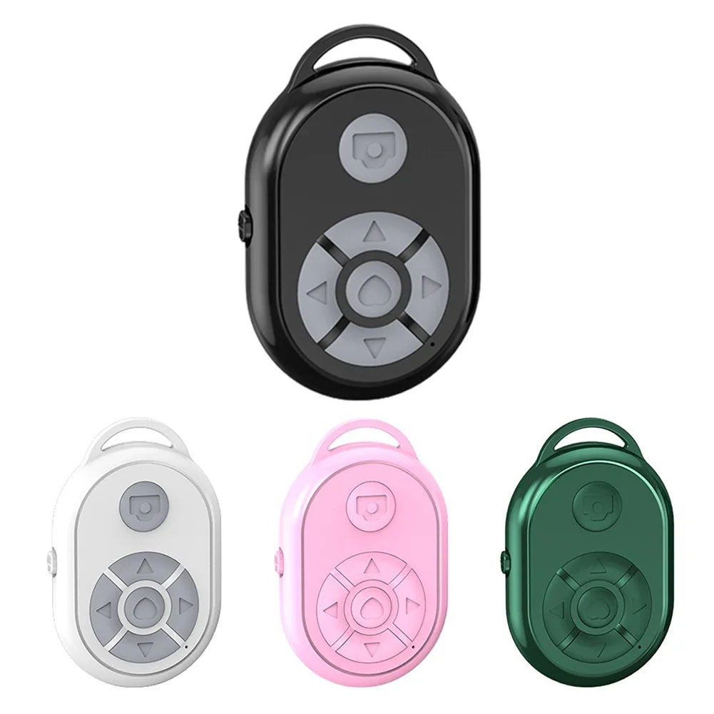 Wireless Bluetooth Selfie Shutter Remote – iOS & Android