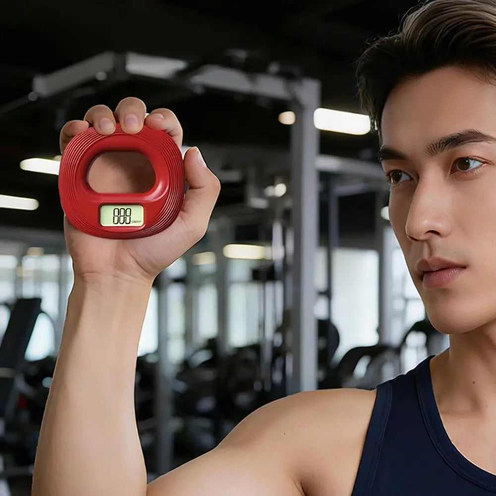 Silicone Finger Gripper Ring Hand Muscle Strengthener Ring Wrist Finger Trainer Exercise Carpal Expander Workout Fitness Device Oasis Select
