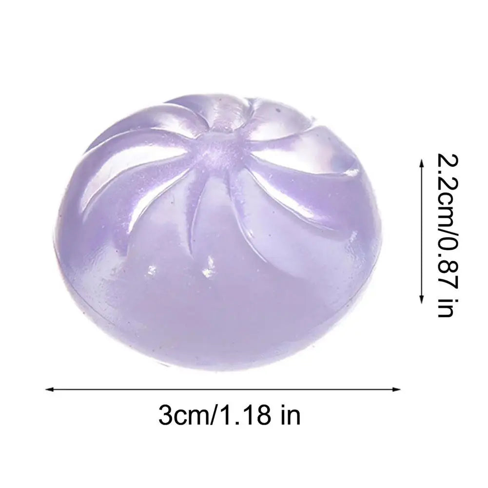 4PCS Squeeze Toy Steamed Bun Stress Relief Toy Slow Rising Maltose Fidgets Decompression Toy Relaxation Ball Simulated Food Toys Oasis Select