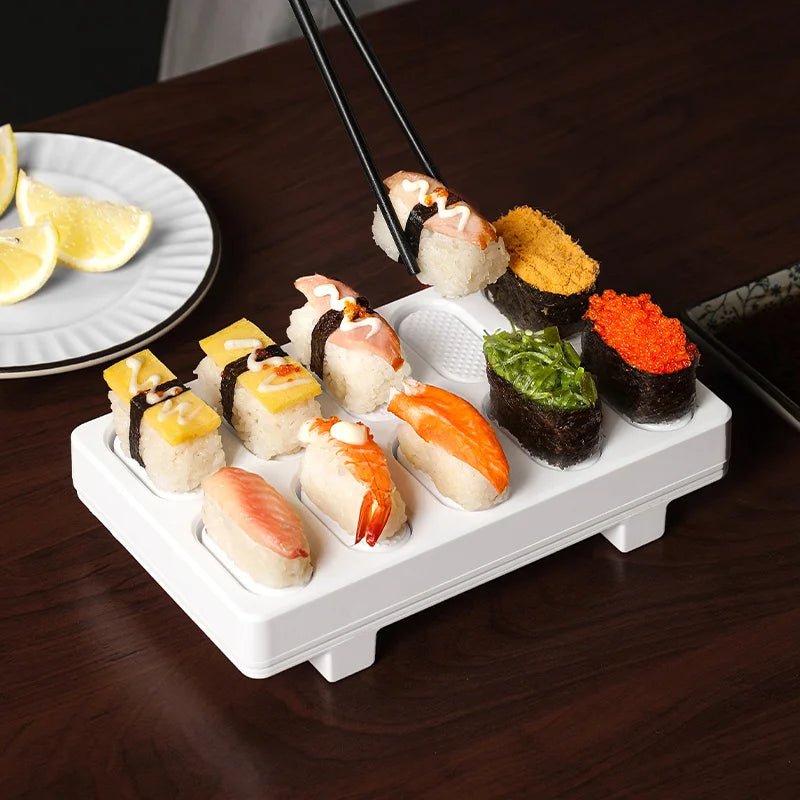 1pc Japanese Style 10 Grids Sushi Mold Rice Ball Maker DIY Tool Oasis Select