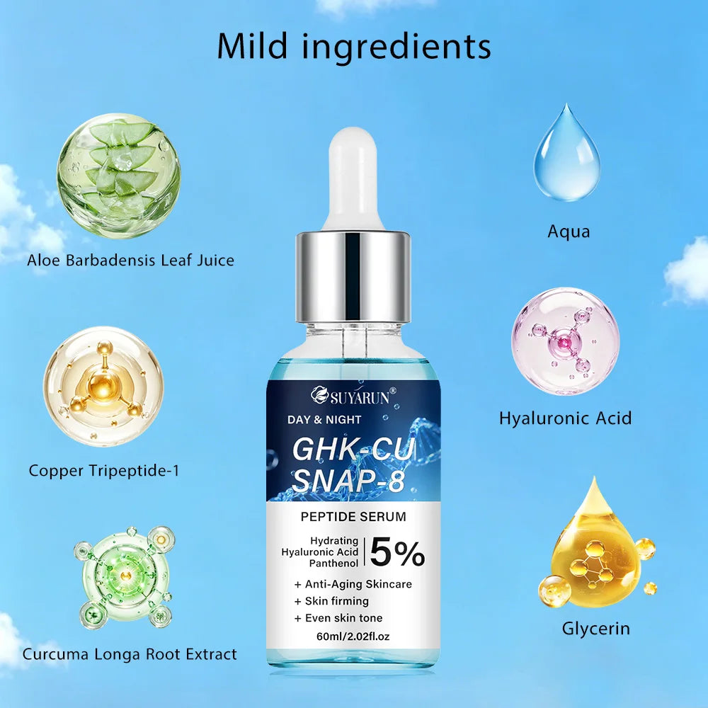 SUYARUN GHK-Cu & SNAP-8 Peptide Serum – Firming Face Serum Peptide Face Serum Oasis Select