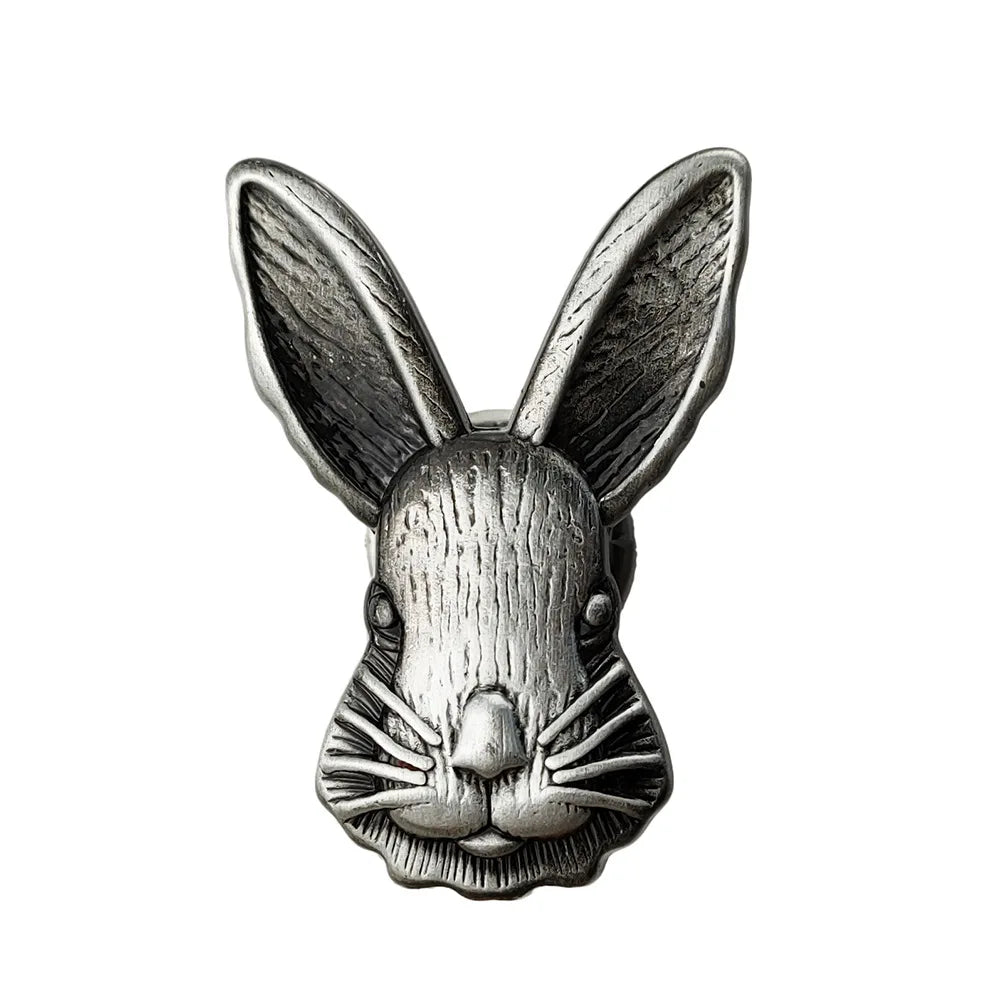 Easter Day Retro Alloy Rabbit Bunny Brooches Pins Female Trendy Party Collar Pins Cute Sweater Badges Pin Accessories Oasis Select E