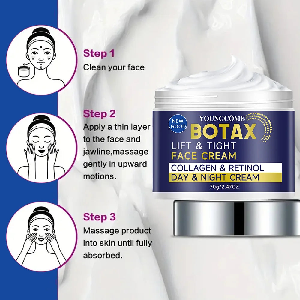 YOUNGCOME Collagen Retinol & Hyaluronic Acid Face Cream | Anti-Aging