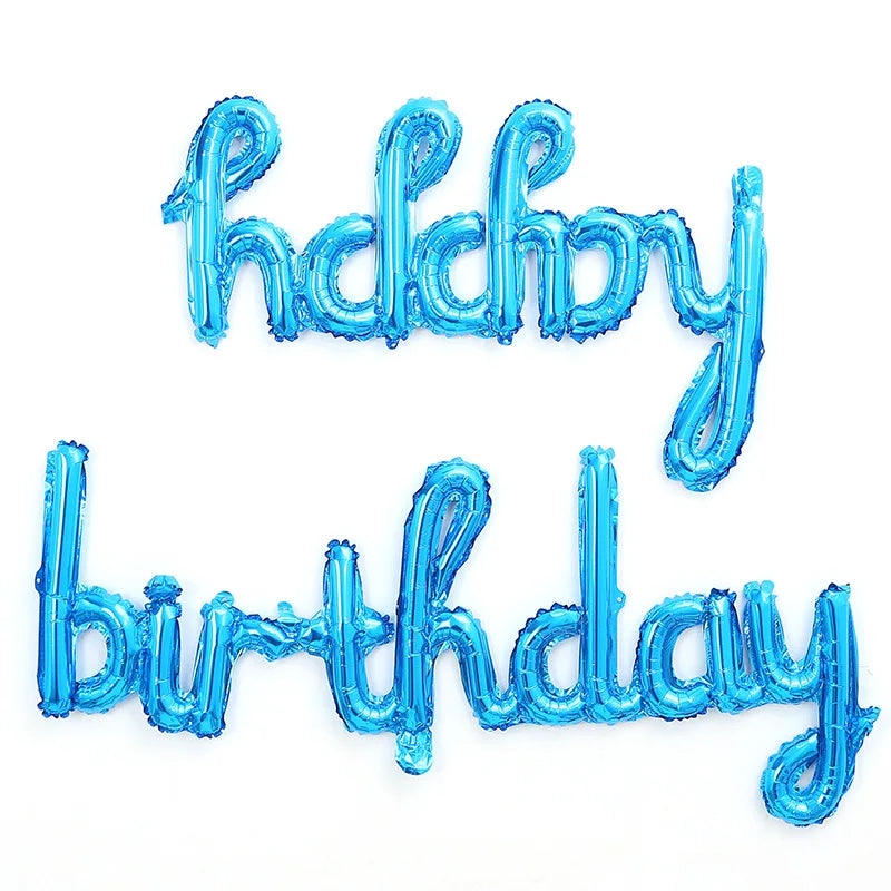 1set Birthday Party Balloon Oasis Select Blue one size