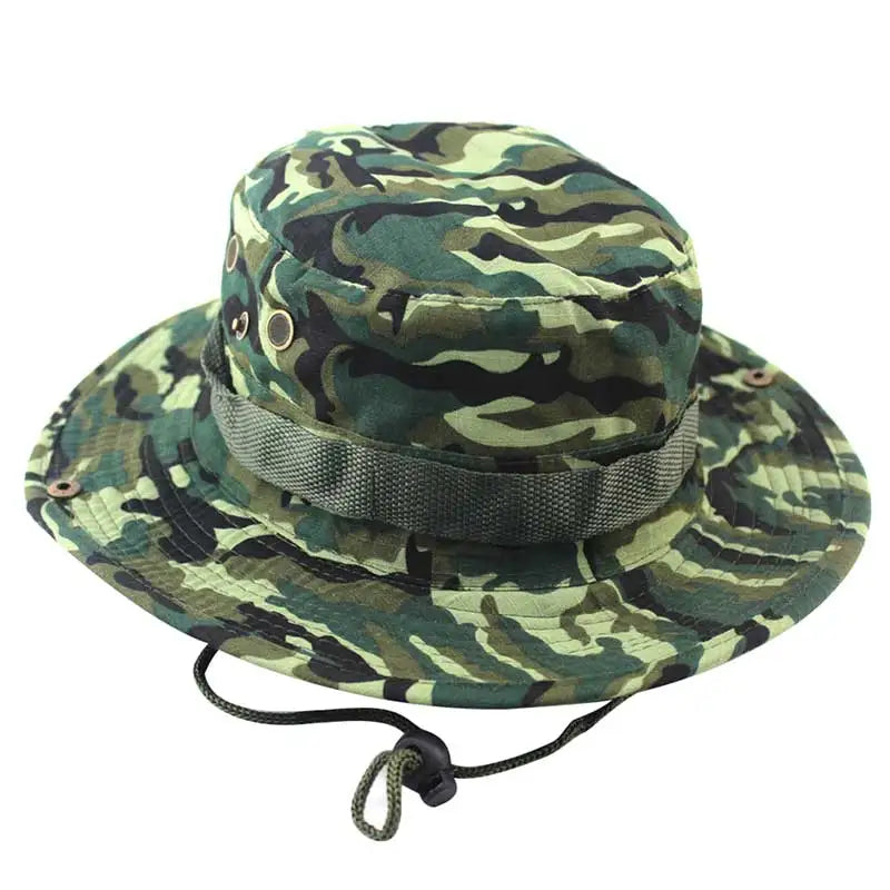 Camouflage Boonie Hat | Outdoor Fishing & Camping Sun Hat