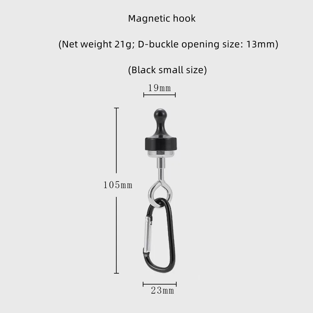 Magnetic Carabiner Hook for Camping Tent & Canopy | D-Ring