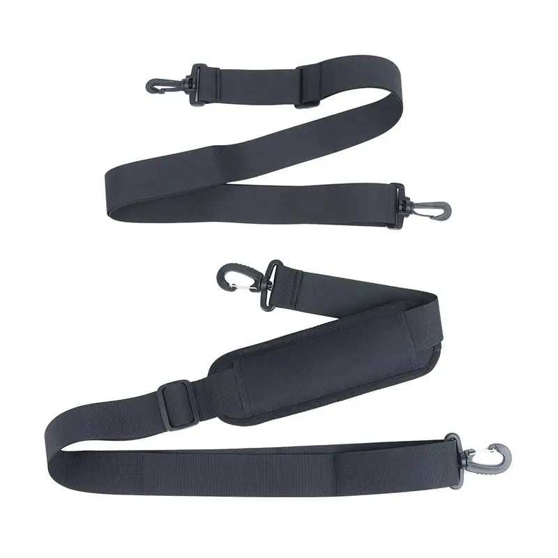 Adjustable Nylon Replacement Shoulder Strap with Pad | Black Bag Shoulder Strap Oasis Select