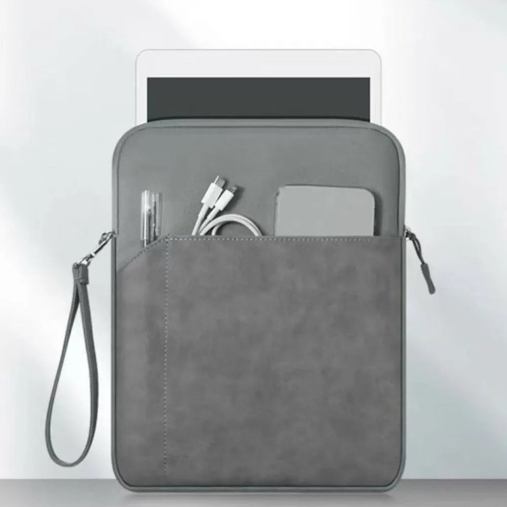 Anti Scratch Tablet Sleeve Bag Lightweight Protective Cover Portable Tablet Bags Soft Material Dual Zipper Tablet Pouch Travel Oasis Select
