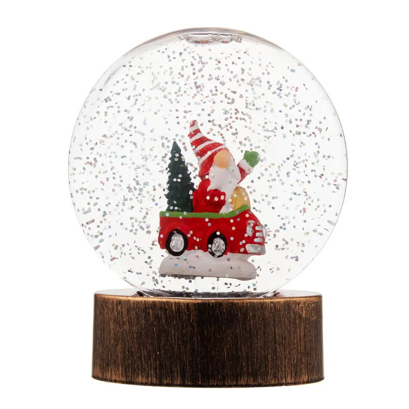 Christmas Decorations: Illuminated Crystal Balls Night Lights Wind Lights and Creative Christmas Gifts Oasis Select