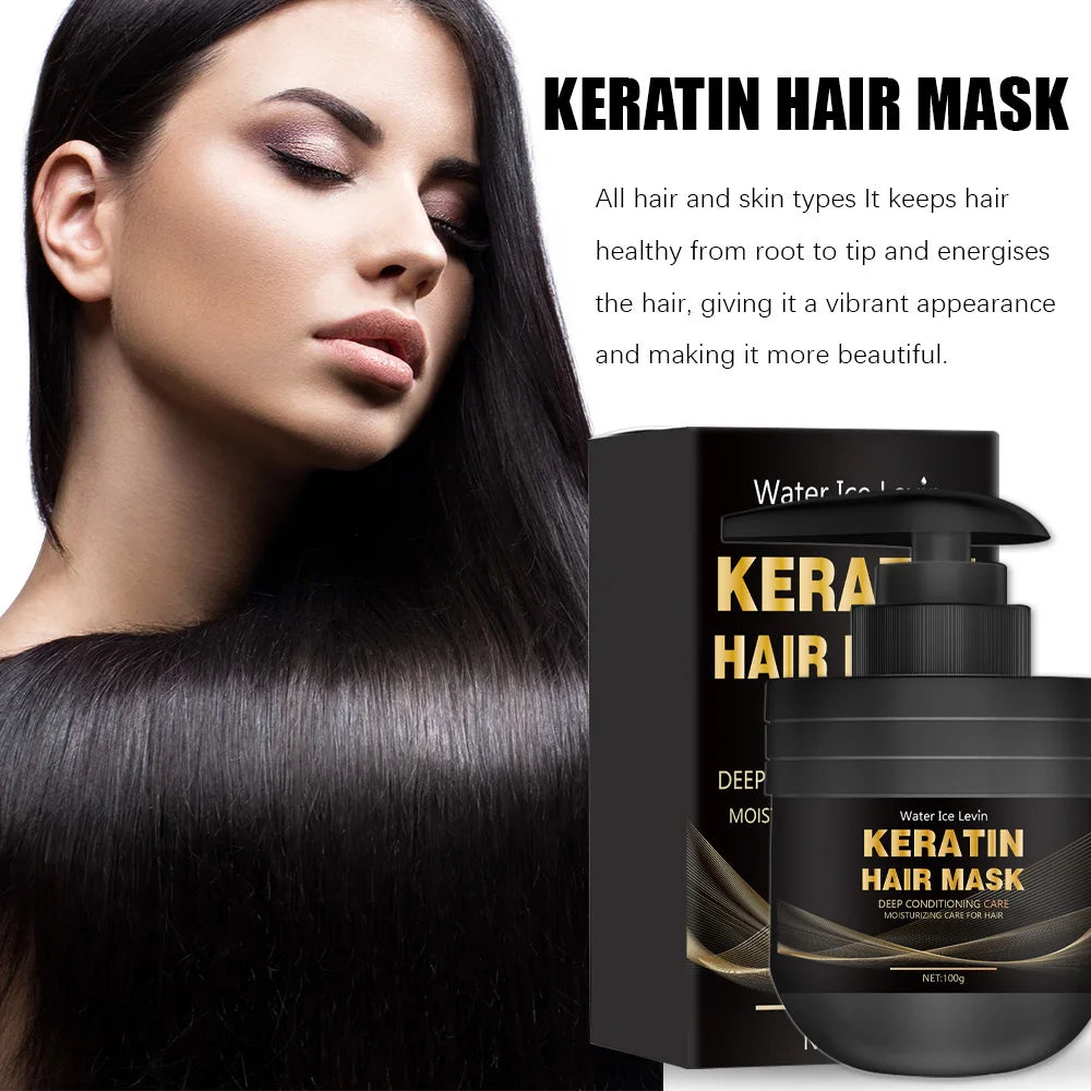 Keratin Hair Mask – Repair Damaged & Frizzy Hair 100g Keratin Hair Mask Oasis Select