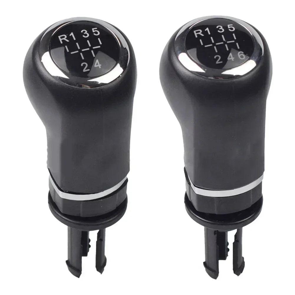 5 6 Speed Shifter Black Silver Shifter Hassle-free Installation Sleek Design Stylish Car Interior Black Silver Oasis Select