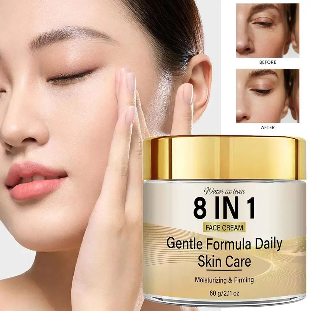 8-in-1 Face Cream Retinol Collagen Niacinamide Hyaluronic Acid. Lifting Firming Moisturizing Firming1/2PCS Face Cream Oasis Select