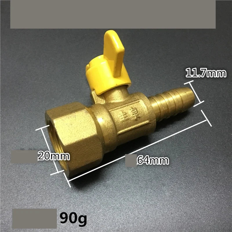 Brass Hose Fitting 4mm-19mm Barb Tail 1/2" BSP Female Thread Copper Connector Joint Coupler Adapter Oasis Select G 1