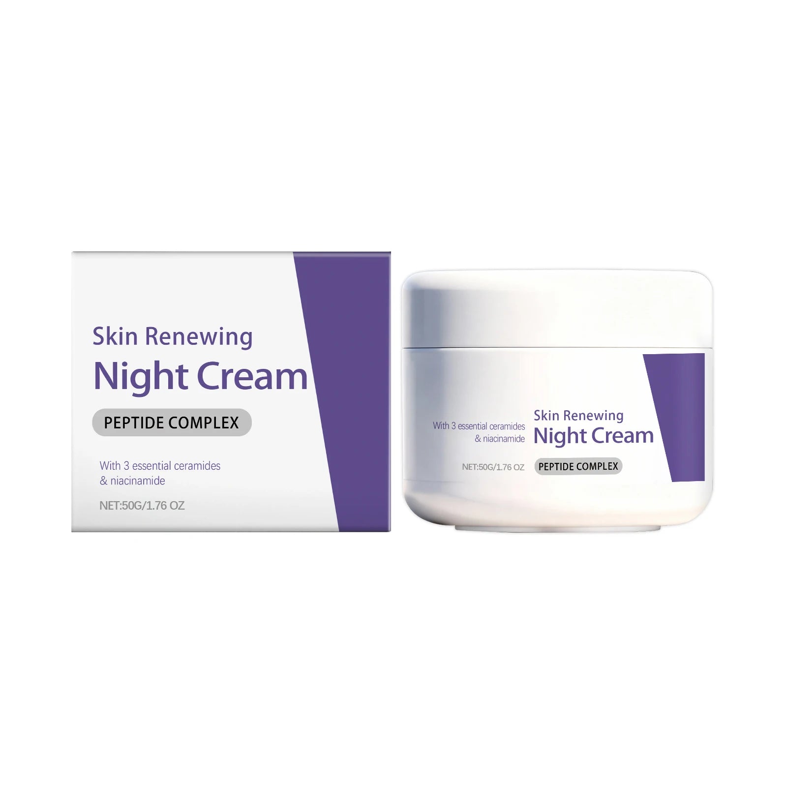 Niacinamide Brighten Night Cream Improve Dullness Inhibit Melanin Production Shrink Pores Deeply Nourish Skin Moisturizing Cream Oasis Select 50g