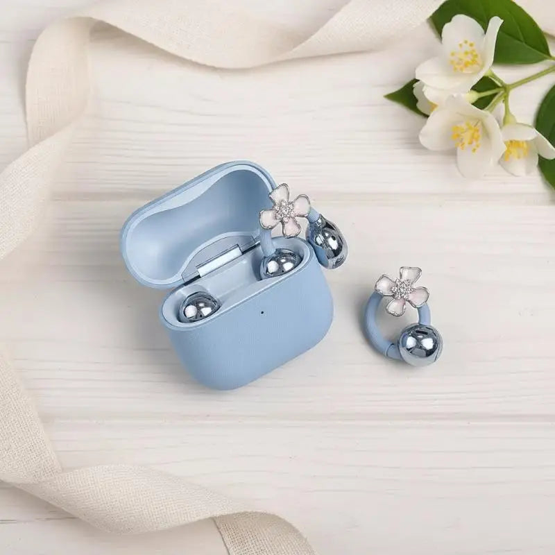 Rhinestone Earbud Decoration Clips | DIY Headphone Charms 1 Pair