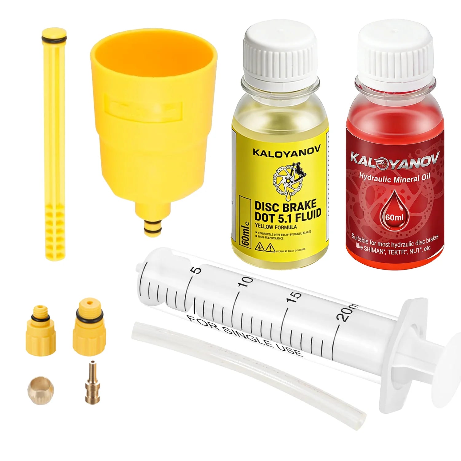 Cycling Universal Bicycle Hydraulic Disc Brake Bleed Kit MTB Road Bike Mineral DOT Oil Fluid Change Maintenance Repair Tools Set Oasis Select DOT-mineral oil-set