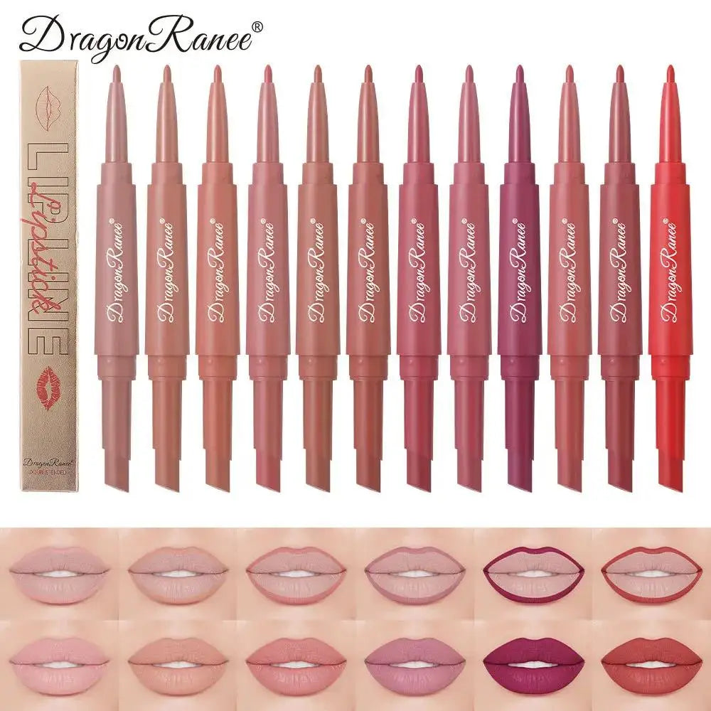 Dragon Ranee 2-in-1 Matte Lip Liner & Lipstick | Waterproof