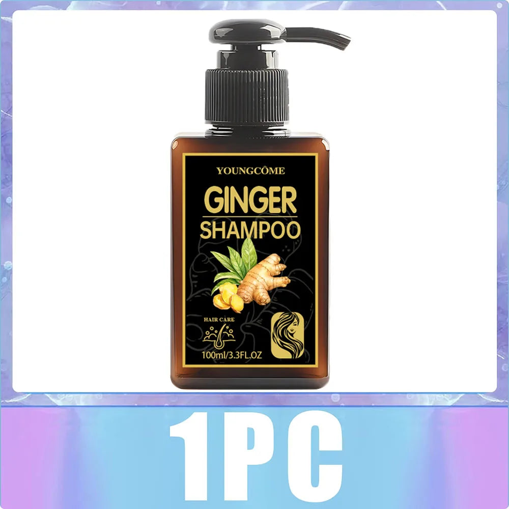 YOUNGCOME Ginger Shampoo 2-Set | 72H Oil Control & Volume 100ml