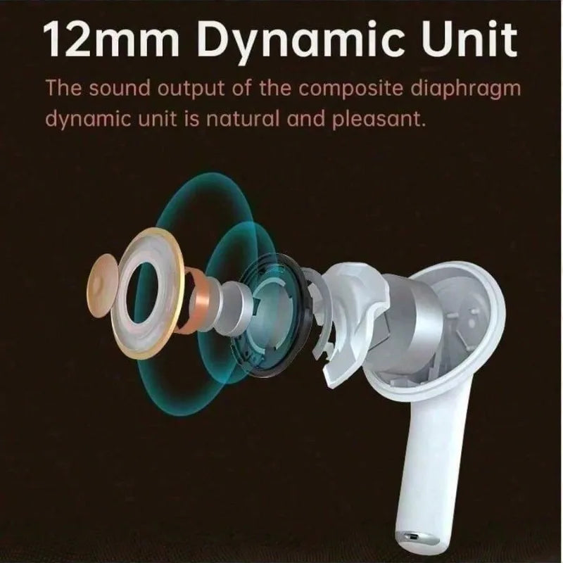 Wireless Earphones Dual Ear In Ear headphones Ultra Long Standby Running Bass Sports Earburds Music Headset With Mic Oasis Select