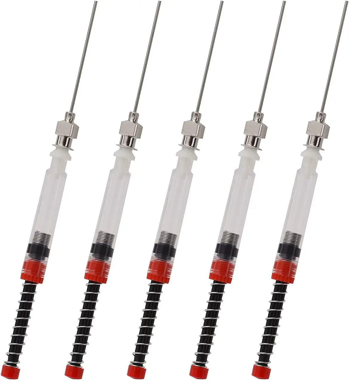 5 Pack Fountain Pen Ink Syringe Filler, Spring Converter with Removable Blunt Needle Tip fountain pen ink filler Oasis Select