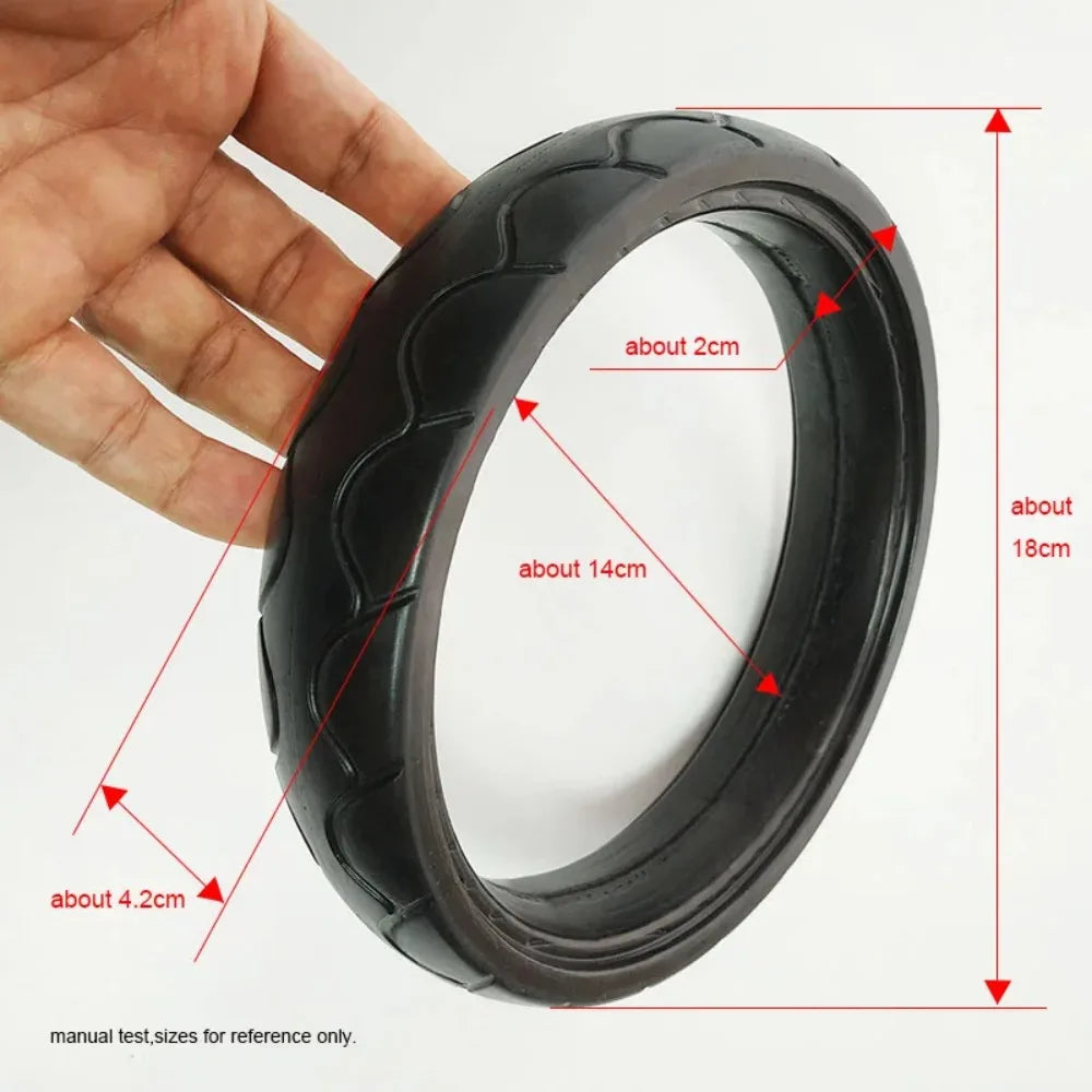 Front Wheel Tire For Vista Series Pushchair PU Tyre Tubless Baby Buggy Outer Cover Bebe Pram Repalce Accessories Oasis Select