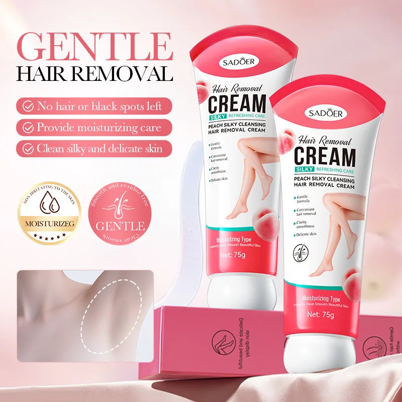 SADOER 3-Min Hair Removal Cream | Face, Body & Intimate Areas Hair Removal Cream Oasis Select