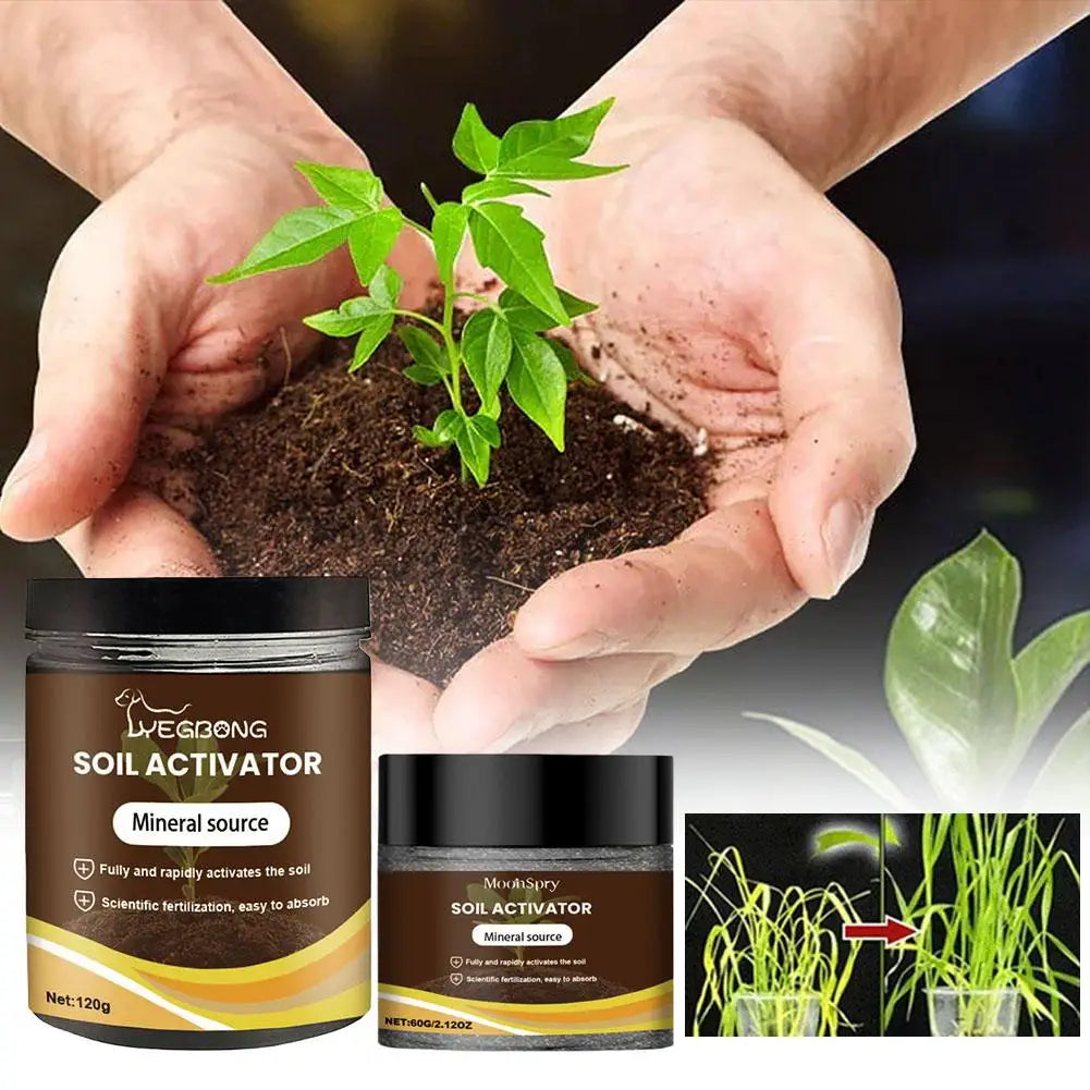 Mineral Source Soil Conditioner Universal Plant Fertilizer For Seedling Growth & Rooting Gardening Essential For Indoor Outdoor Oasis Select