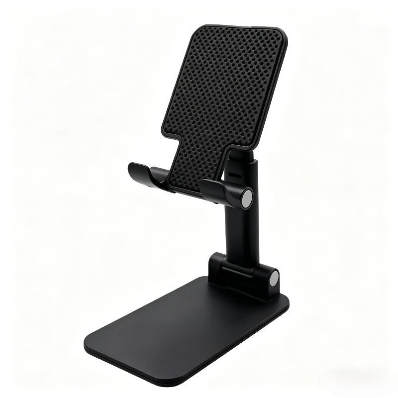 1pc Adjustable Desktop Phone Stand, Universal Tablet Holder for IPhone IPad, Mobile Cell Phone Stand for Desk Phone Stand, Home Oasis Select black